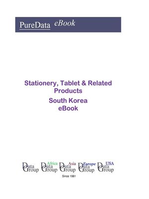 cover image of Stationery, Tablet & Related Products in South Korea